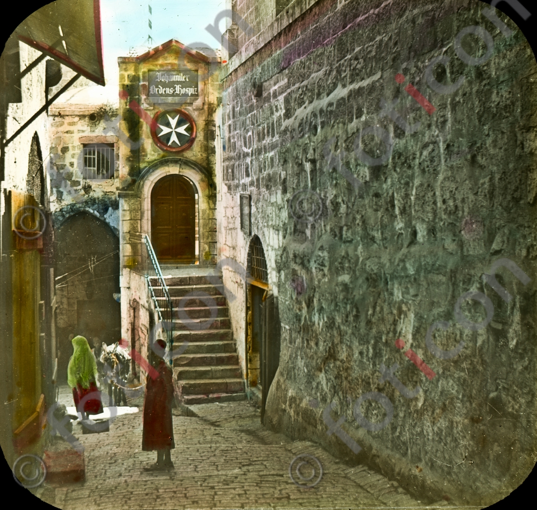 Via Dolorosa | Via Dolorosa - Foto foticon-simon-129-028.jpg | foticon.de - Bilddatenbank für Motive aus Geschichte und Kultur
